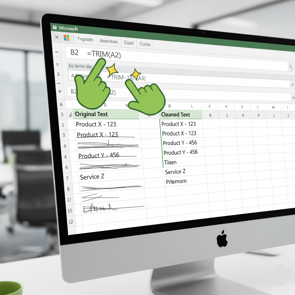 Master Your Data: Essential Excel Commands and Formulas for Efficiency - Excelxyz - Helping Beginners To Build Automation in Excel TRIM and CLEAN for Tidiness