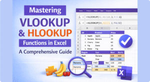 Mastering VLOOKUP and HLOOKUP Functions in Excel A Comprehensive Guide