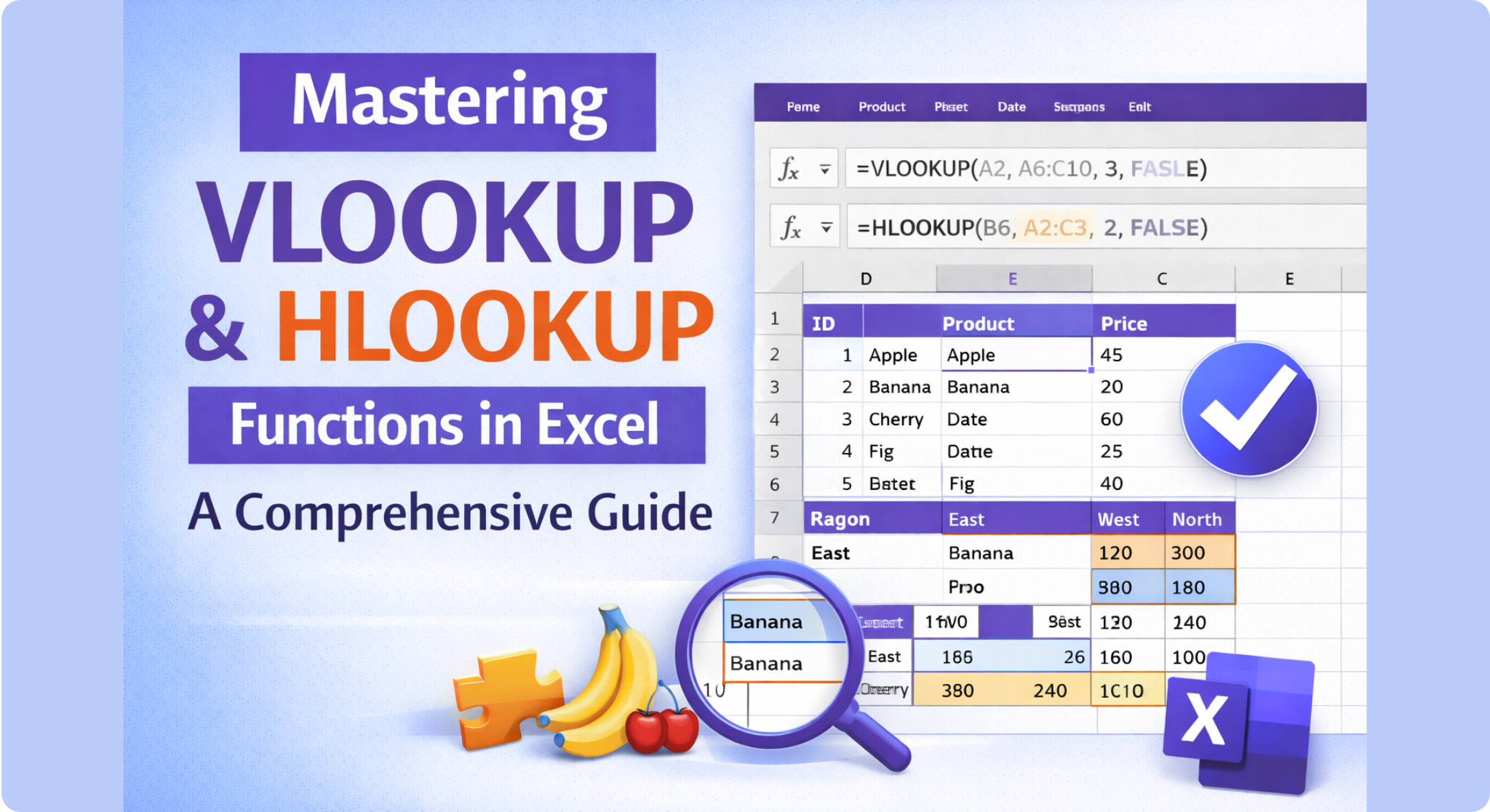 Mastering VLOOKUP and HLOOKUP Functions in Excel A Comprehensive Guide